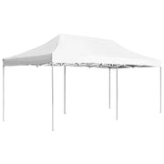 Partytent inklapbaar 6x3 m aluminium wit