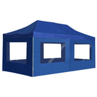 Pop-Up Gazebo with Side Walls Aluminium 6 x 3 m