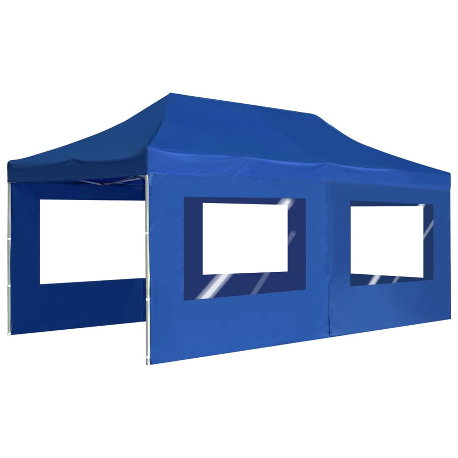 Partytent Inklapbaar Met Wanden Aluminium 6 x 3 m