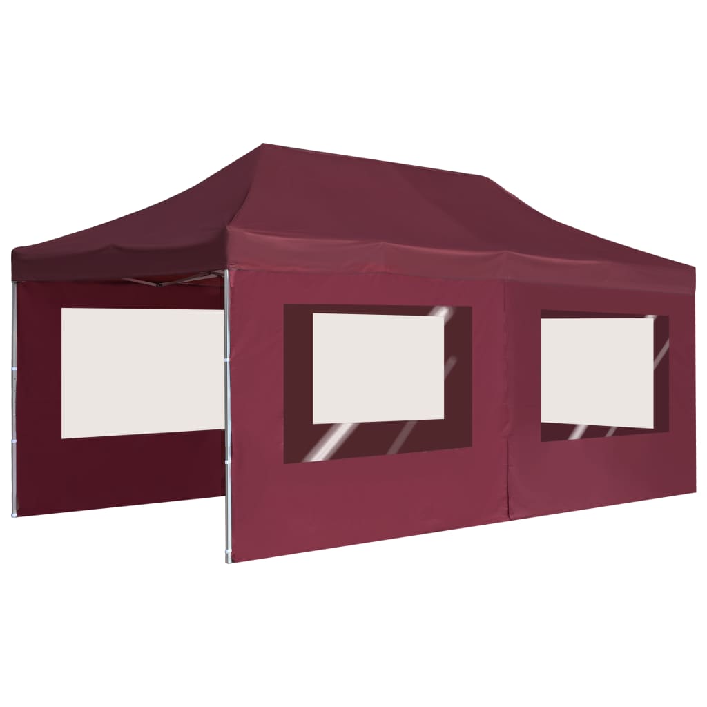 Partytent Inklapbaar Met Wanden Aluminium 6 x 3 m