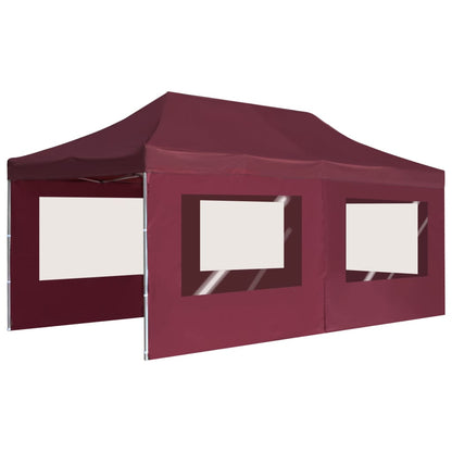 Partytent Inklapbaar Met Wanden Aluminium 6 x 3 m