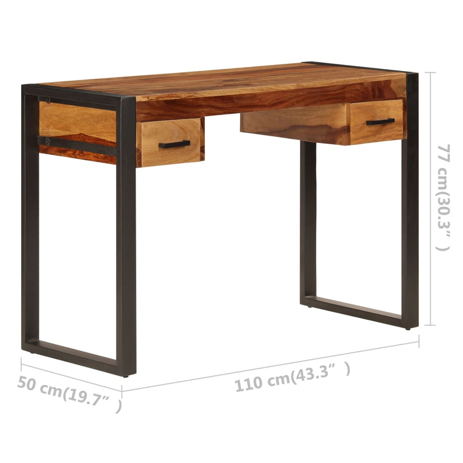 Bureau Met 2 Lades 110 x 50 x 77 cm