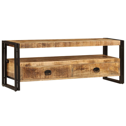 Tv-Meubel 20X35X45 Cm massief mangohout