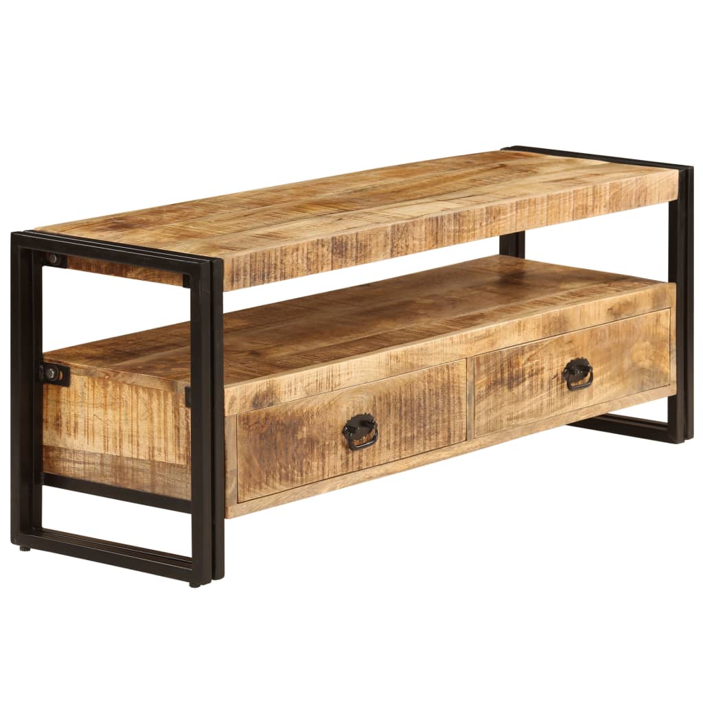 Tv-Meubel 20X35X45 Cm massief mangohout