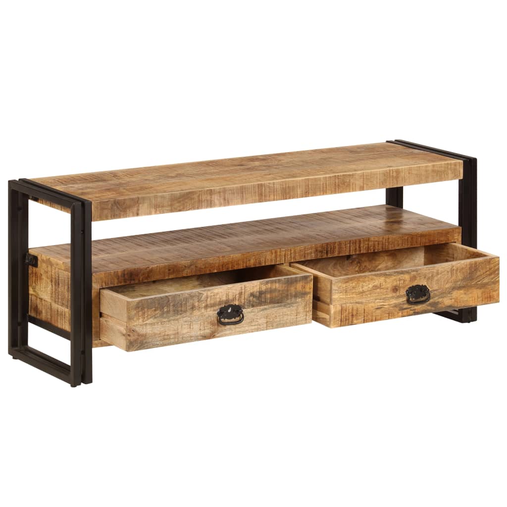 Tv-Meubel 20X35X45 Cm massief mangohout