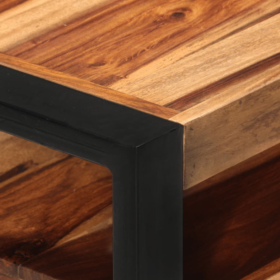 Tv-Meubel 120X35X45 Cm Massief acaciahout