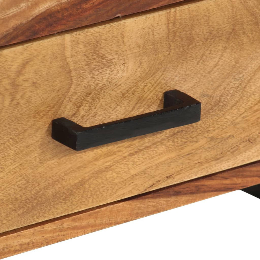 Tv-Meubel 120X35X45 Cm Massief acaciahout