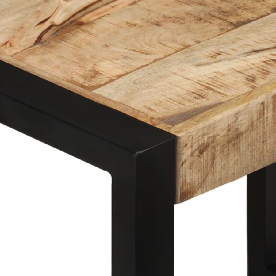 -Delige Tafeltjesset massief mangohout