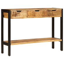 Dressoir Met 3 Lades 110X35X75 Cm massief mangohout