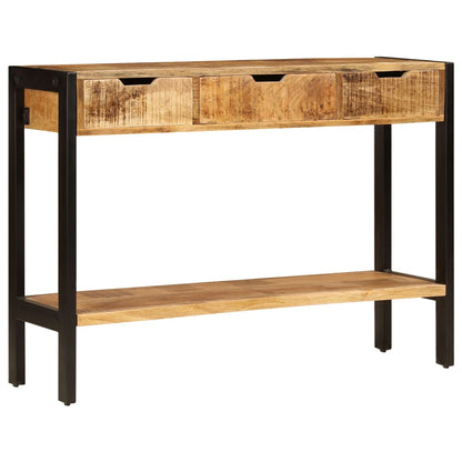 Dressoir Met 3 Lades 110X35X75 Cm massief mangohout