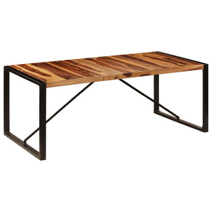 Eettafel Zwart 200 x 100 x 75 cm