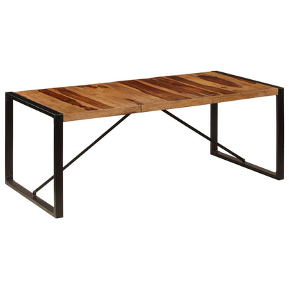 Eettafel Zwart 200 x 100 x 75 cm
