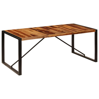 Eettafel Zwart 200 x 100 x 75 cm