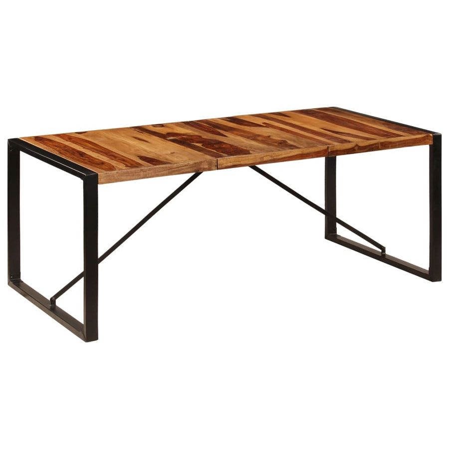 Eettafel Zwart 200 x 100 x 75 cm