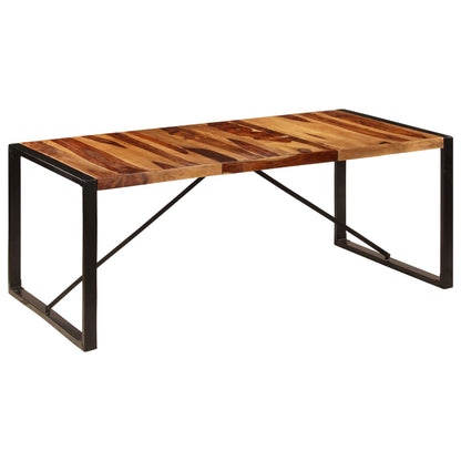 Eettafel Zwart 200 x 100 x 75 cm