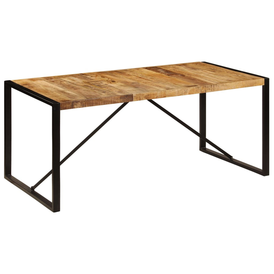Eettafel 180x90x75 cm massief mangohout 180 x 90 x 75 cm massief mangohout