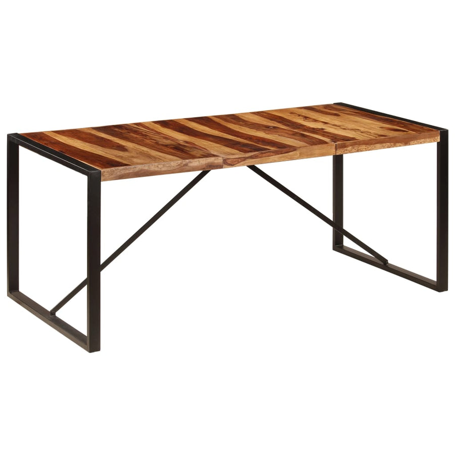 Eettafel Zwart 180 x 90 x 75 cm