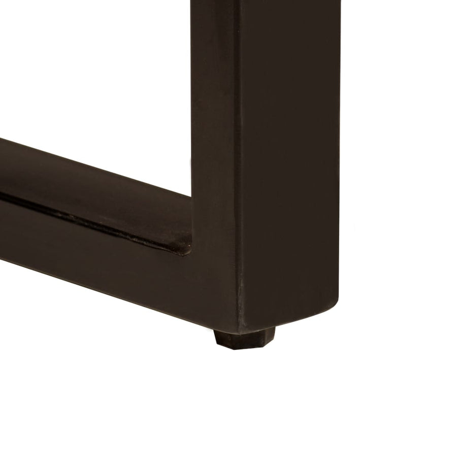 Eettafel Zwart 180 x 90 x 75 cm