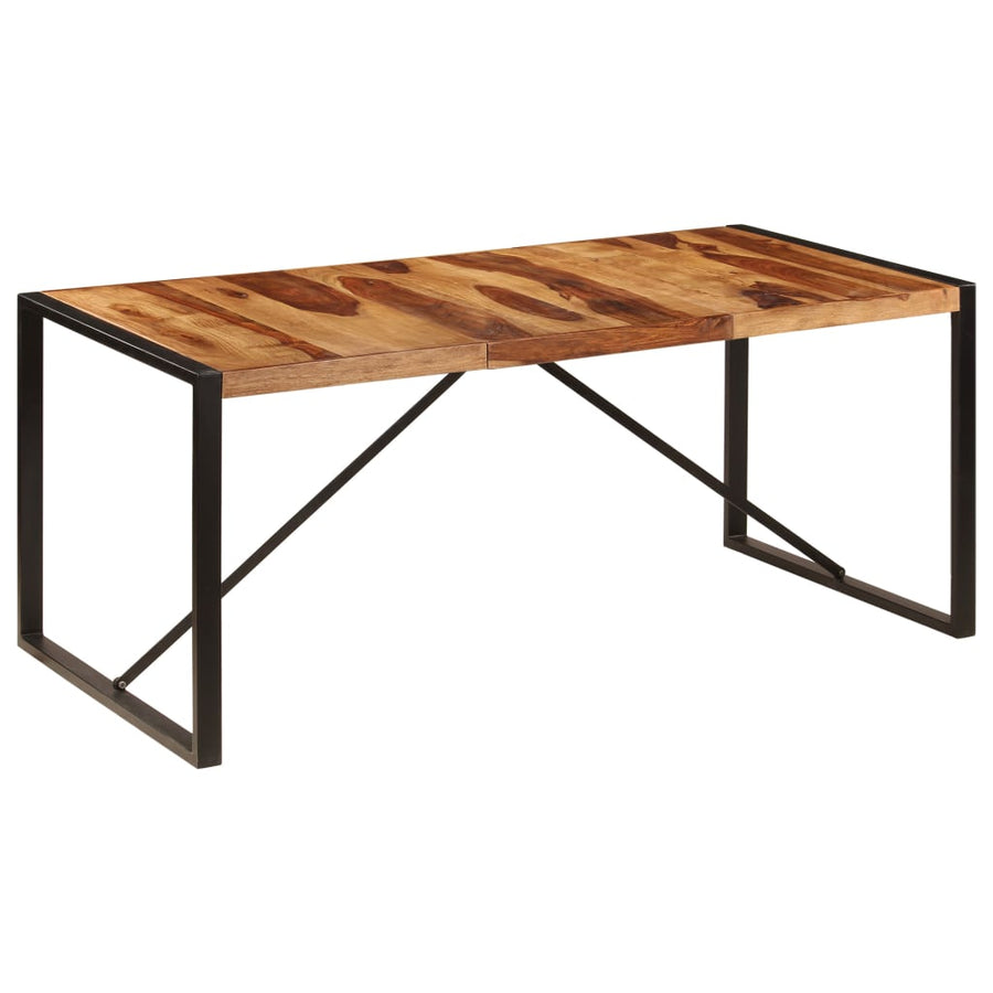 Eettafel Zwart 180 x 90 x 75 cm