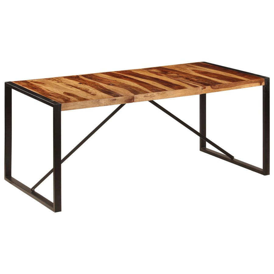 Eettafel Zwart 180 x 90 x 75 cm