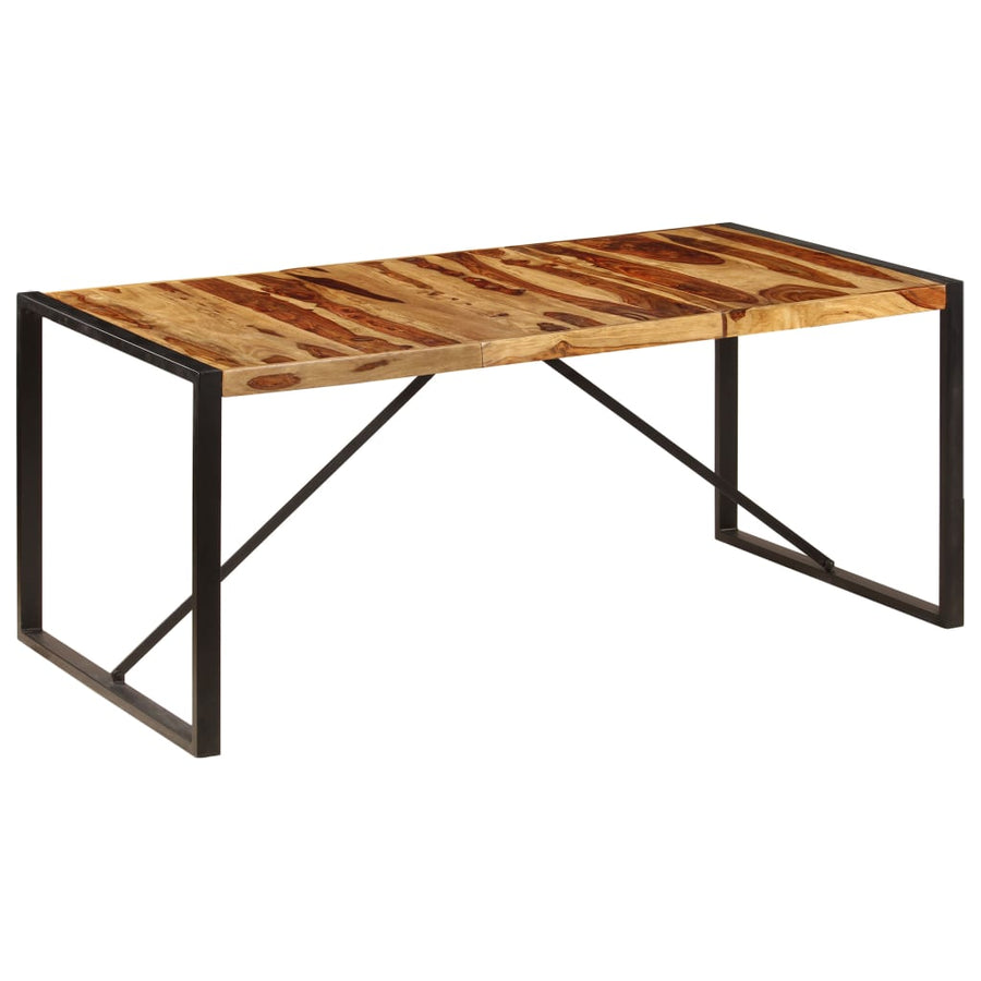 Eettafel Zwart 180 x 90 x 75 cm