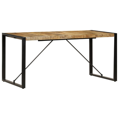 Eettafel 160x80x75 cm massief mangohout 160 x 80 x 75 cm massief mangohout