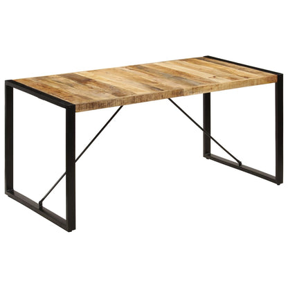 Eettafel 160x80x75 cm massief mangohout 160 x 80 x 75 cm massief mangohout