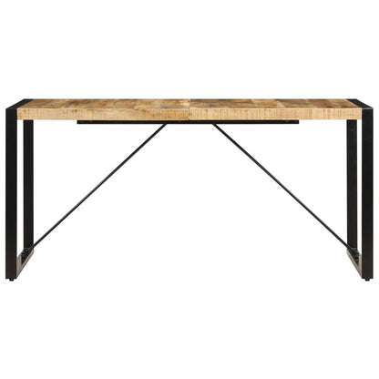 Eettafel 160x80x75 cm massief mangohout 160 x 80 x 75 cm massief mangohout