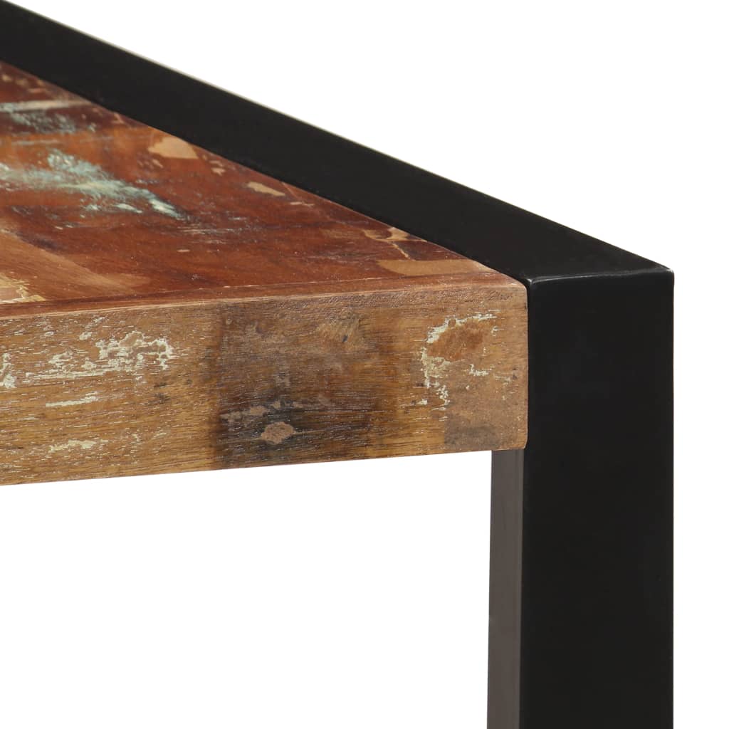Eettafel 160x80x75 cm massief gerecycled hout