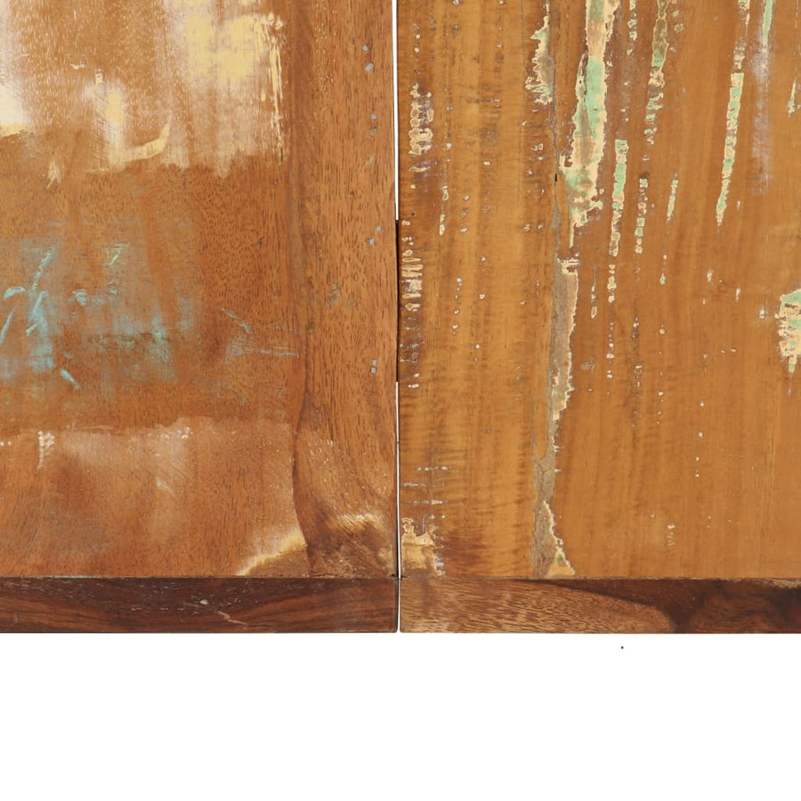 Eettafel 160x80x75 cm massief gerecycled hout