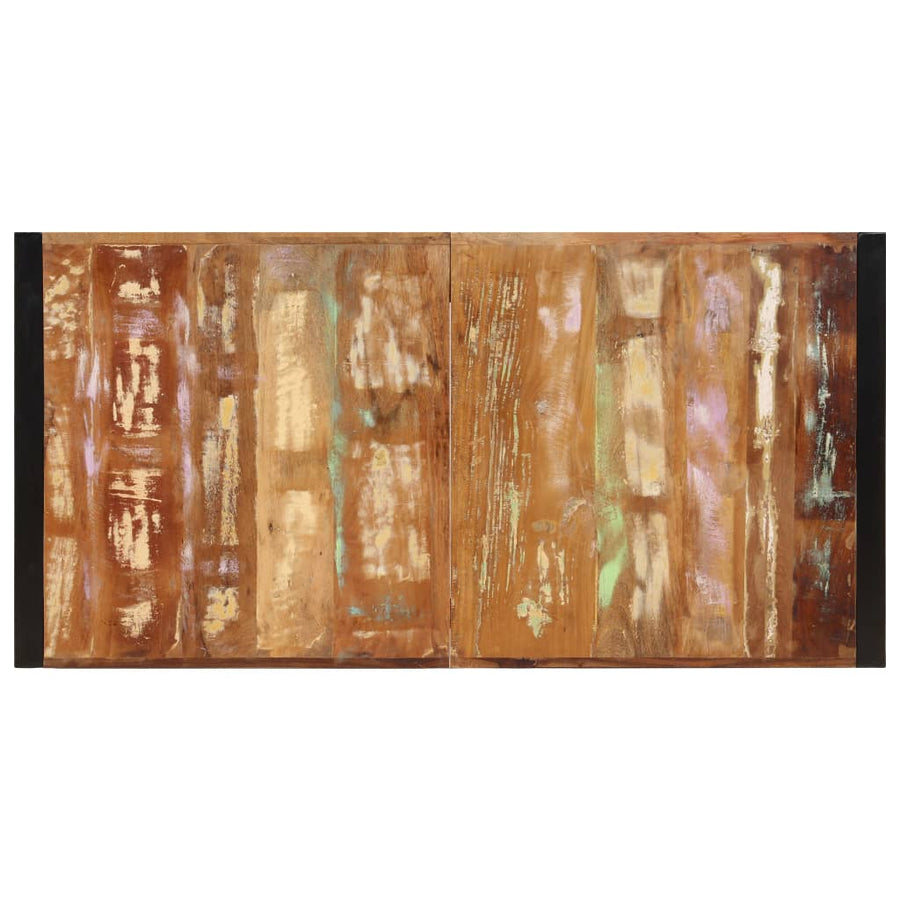 Eettafel 160x80x75 cm massief gerecycled hout