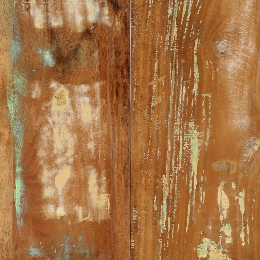 Eettafel 160x80x75 cm massief gerecycled hout