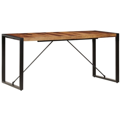 Eettafel Zwart 160 x 80 x 75 cm