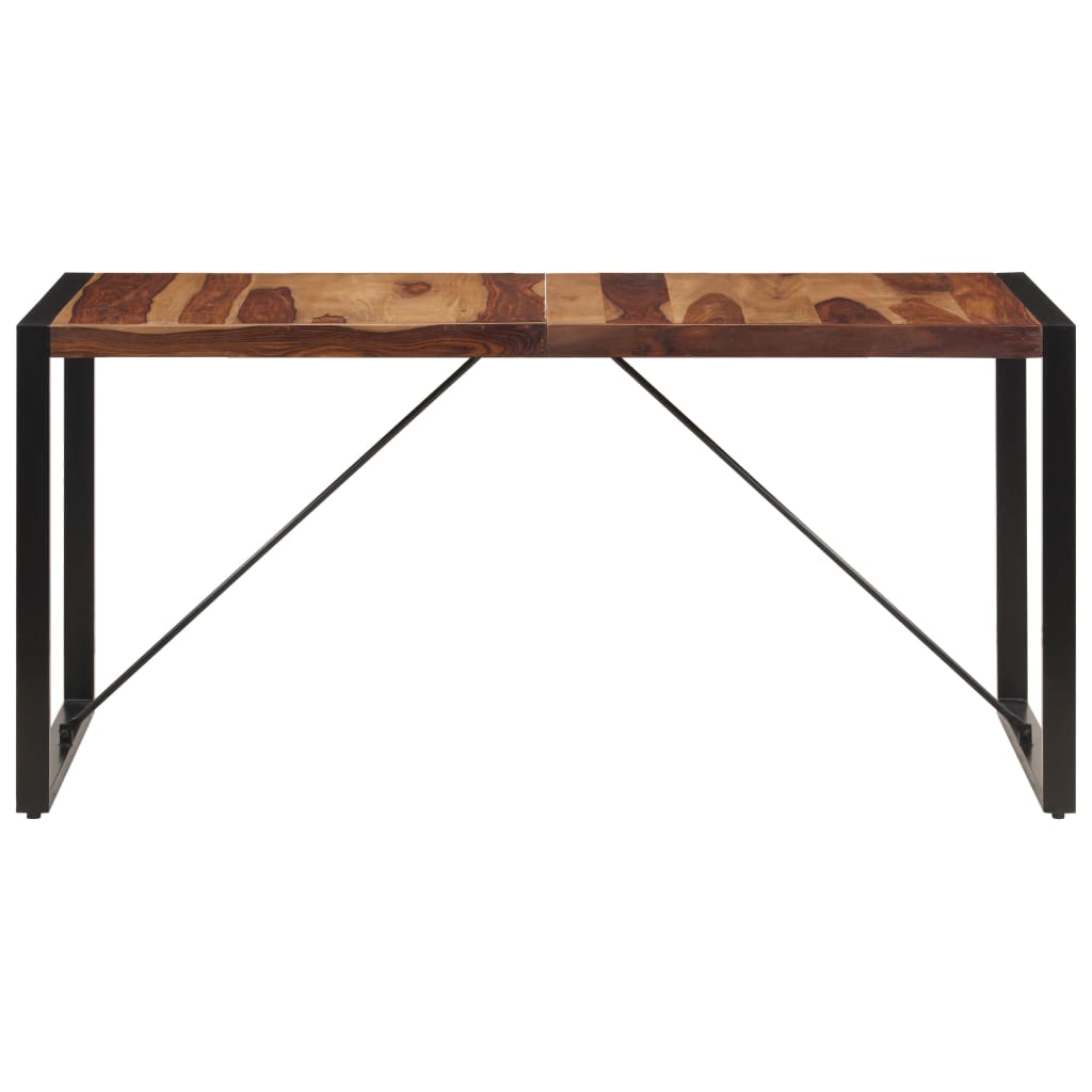 Eettafel Zwart 160 x 80 x 75 cm