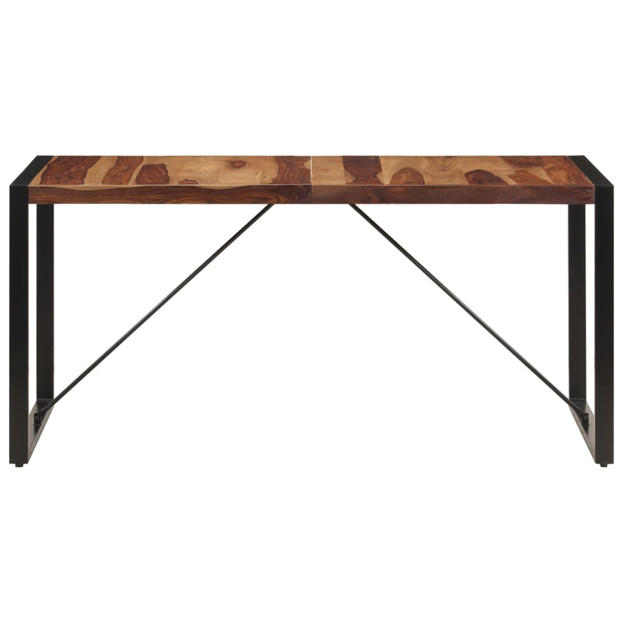 Eettafel Zwart 160 x 80 x 75 cm
