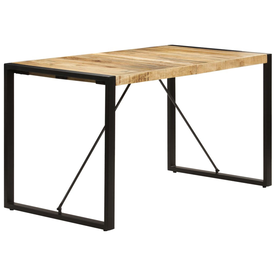 Eettafel 140x70x75 cm massief mangohout 140 x 70 x 75 cm massief mangohout