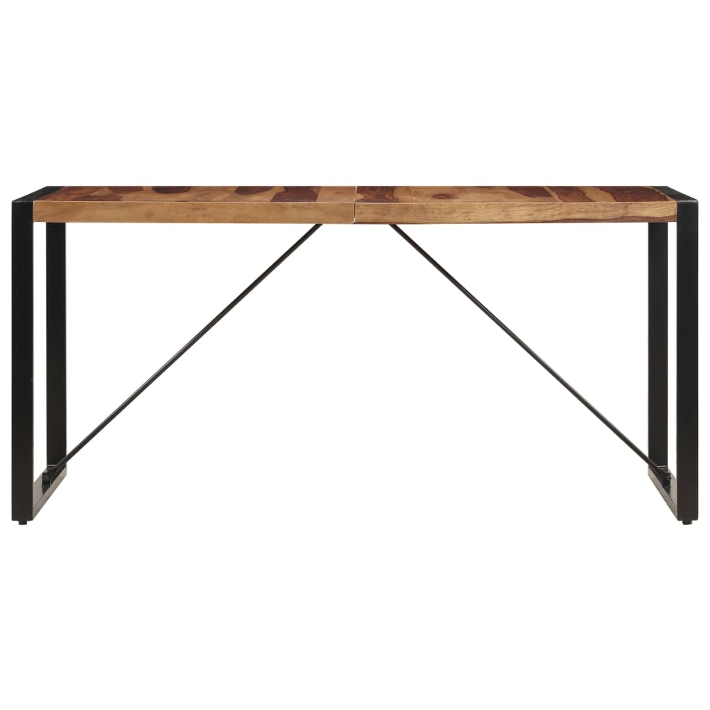 Eettafel 140x70x75 cm massief acaciahout