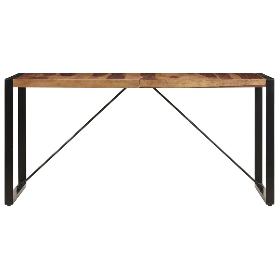 Eettafel 140x70x75 cm massief acaciahout