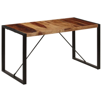 Eettafel 140x70x75 cm massief acaciahout