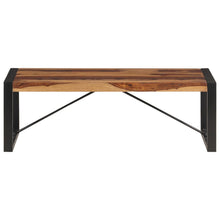 Salontafel 120X60X40 Cm Massief Acaciahout Zwart