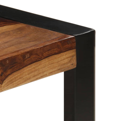 Salontafel 120X60X40 Cm Massief Acaciahout Zwart