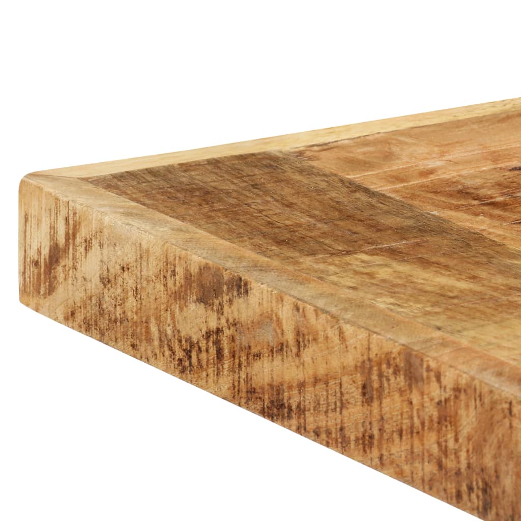 Eettafel 200X100X75 Cm Massief Mangohout 200 x 100 x 75 cm Lichtbruin