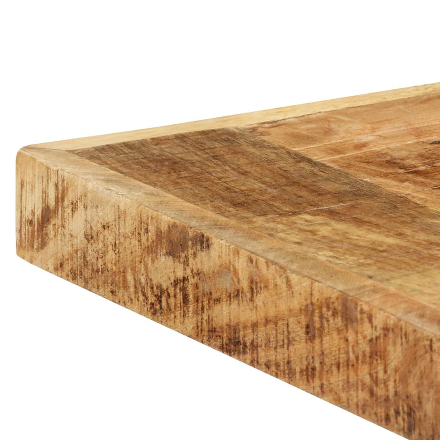 Eettafel 200X100X75 Cm Massief Mangohout 200 x 100 x 75 cm Lichtbruin