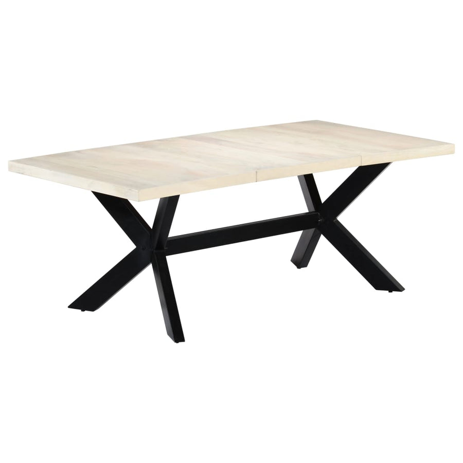 Eettafel Massief Mangohout 200 x 100 x 75 cm