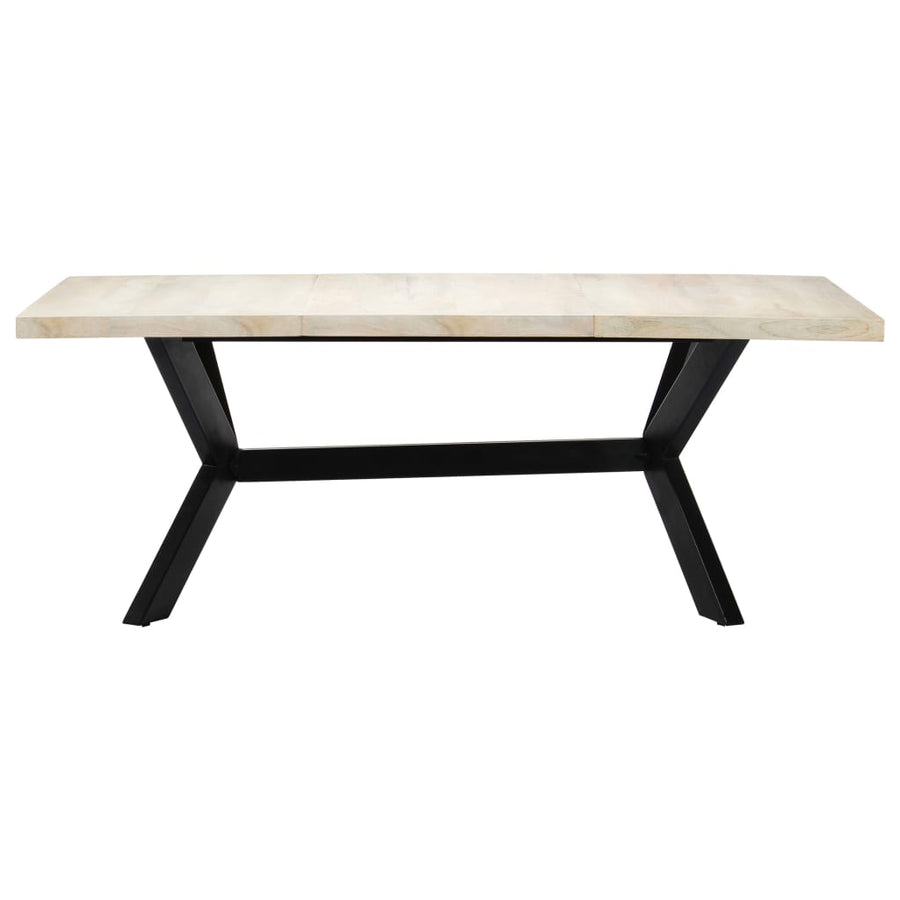 Eettafel Massief Mangohout 200 x 100 x 75 cm
