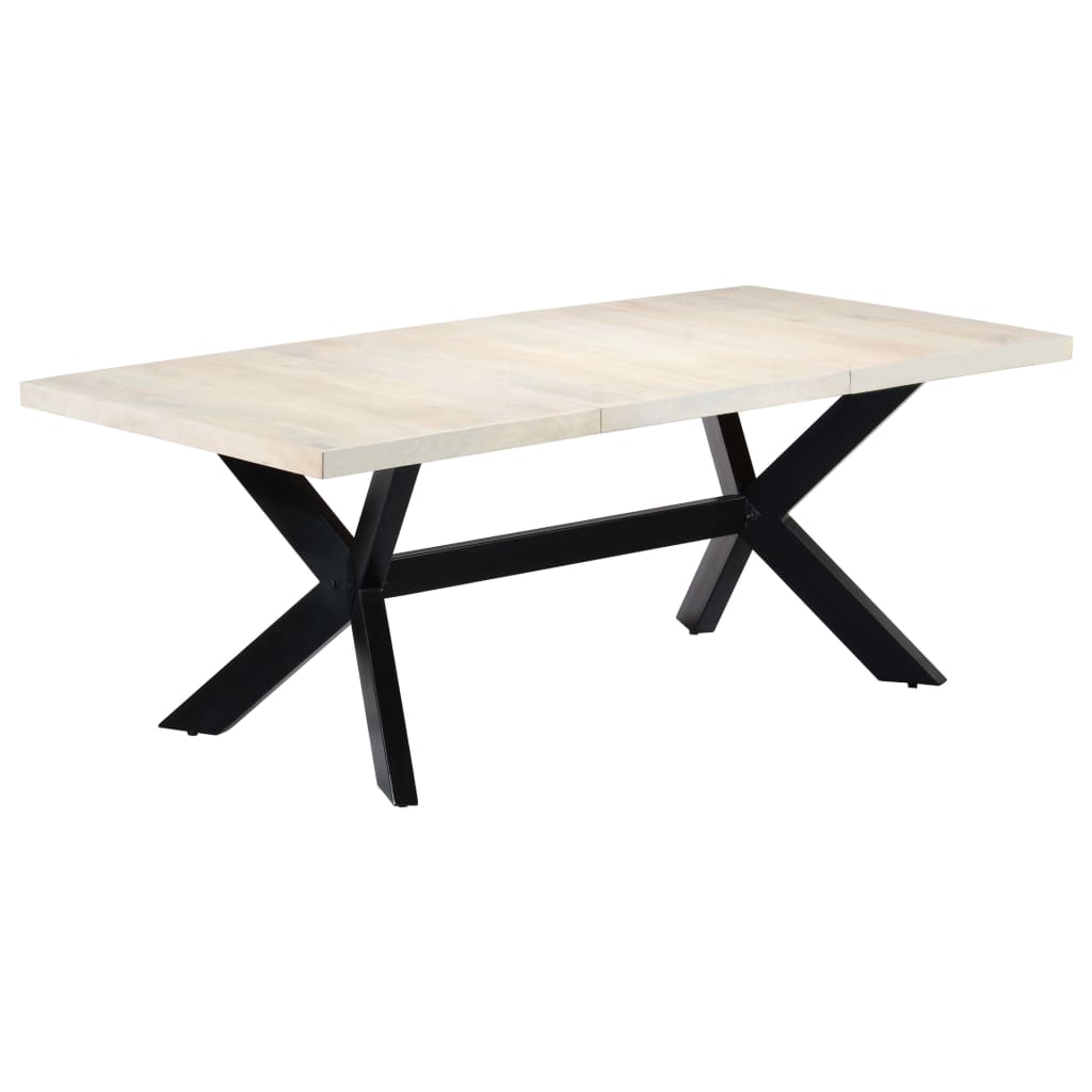 Eettafel Massief Mangohout 200 x 100 x 75 cm