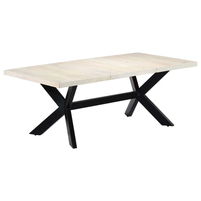 Eettafel Massief Mangohout 200 x 100 x 75 cm