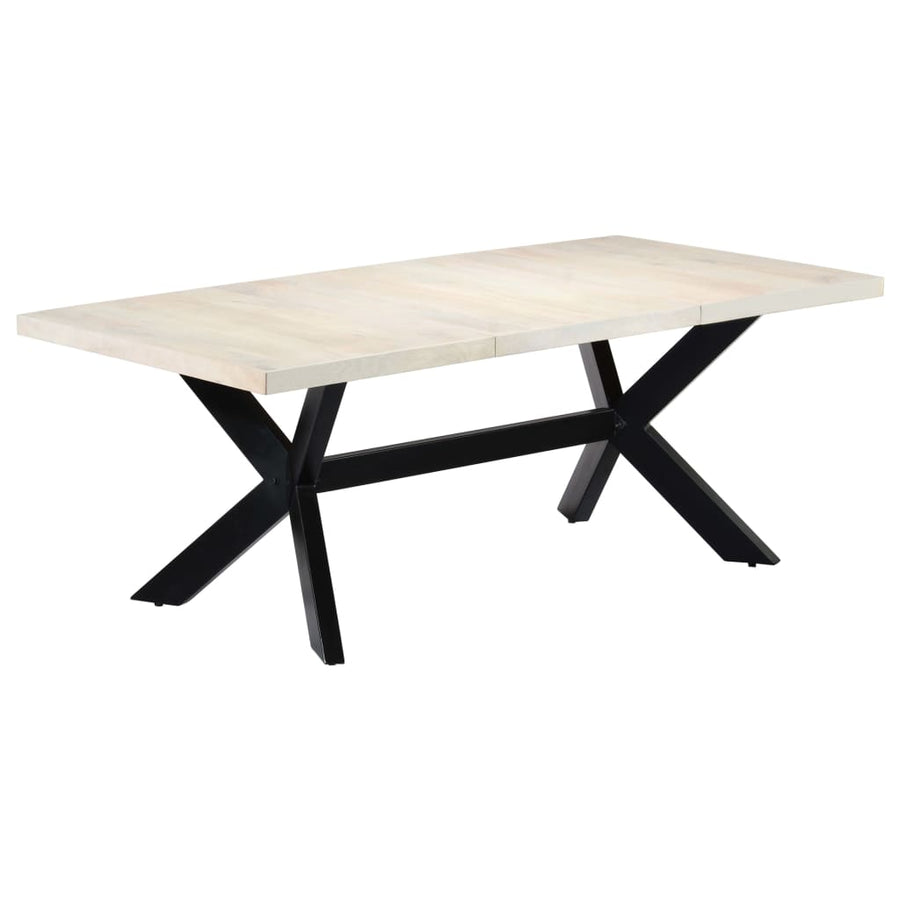 Eettafel Massief Mangohout 200 x 100 x 75 cm
