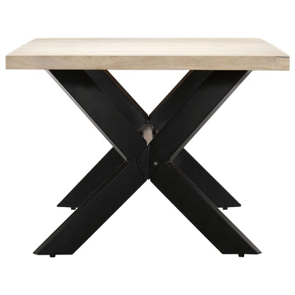 Eettafel Massief Mangohout 200 x 100 x 75 cm