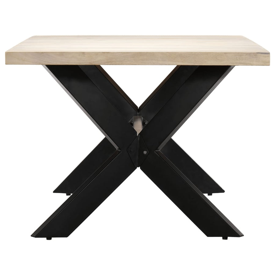 Eettafel Massief Mangohout 200 x 100 x 75 cm